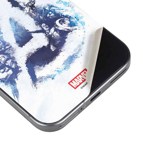 Marvel Avengers Blue Logo Google Pixel 9 Skin
